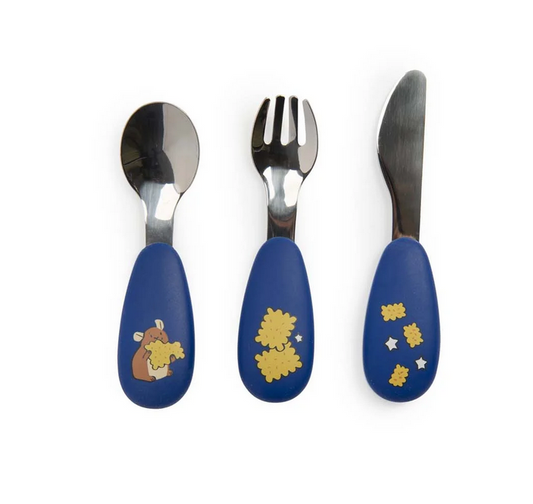 Puce & Pilou - Set of Cutlery  by Moulin Roty