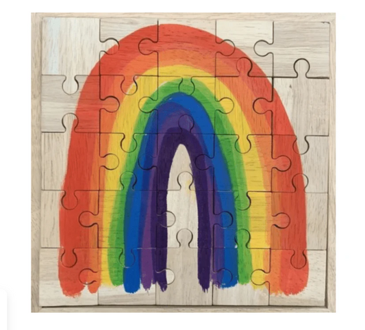 Puzzle - Rainbow 16 pcs  By Papoose