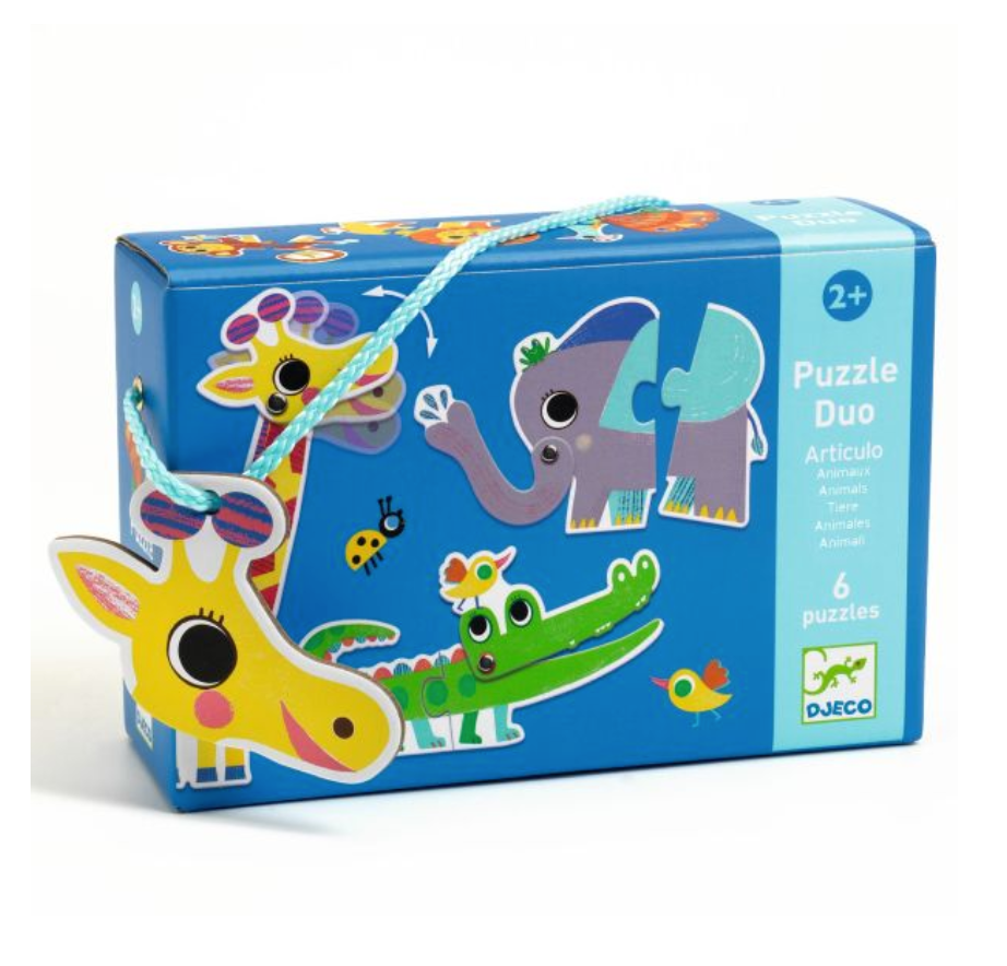 Puzzle duo/ Articulo Animals by Djeco
