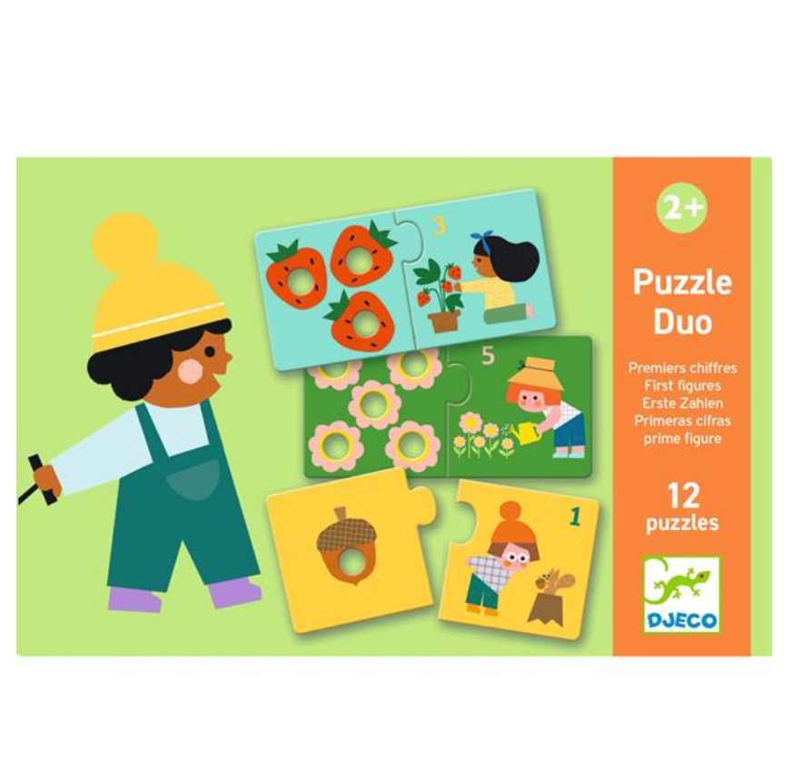 Puzzle duo / First Figures  by Djeco