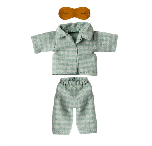 Pyjamas, Dad mouse - Mint/sand by Maileg