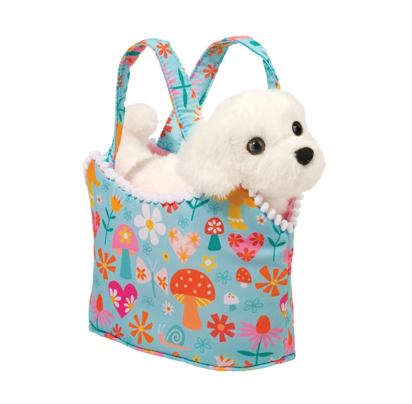 Retro Chic Sassy Sak with Bichon by Douglas