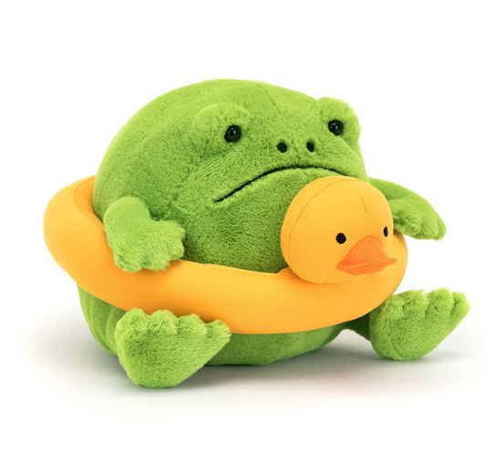 Ricky Rain Frog Rubber Ring by Jellycat