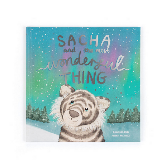 Sacha and the Most Wonderful Thing Book by Jellycat