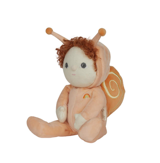 Dinky Dinkum Dolls  -  Scottie Snail - Orange-  by Olli Ella