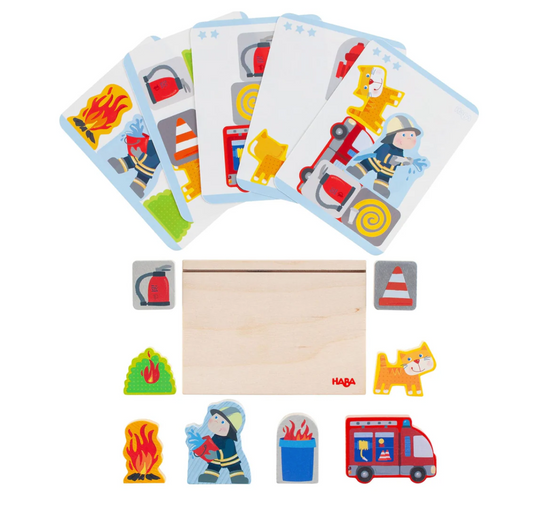 Fire Brigade Stacking Toy by Haba