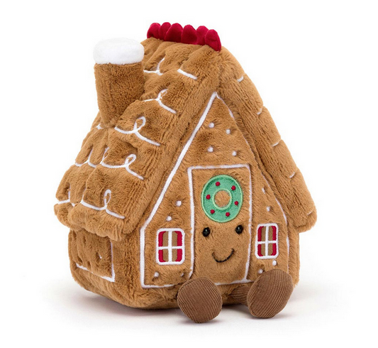 Coming Soon! Amuseables Gingerbread House by Jellycat