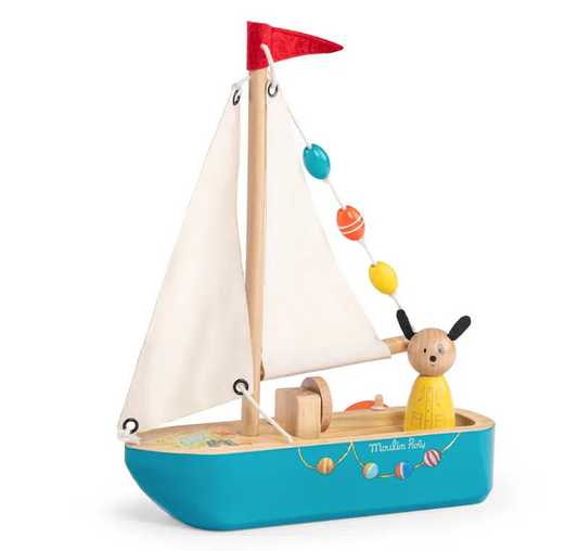 Grande Famille - Sailboat by Moulin Roty