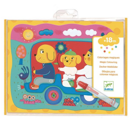 Magic Colouring / Hidden on the road by Djeco