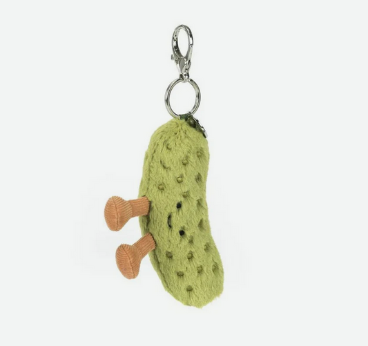 Jellycat Amuseables Pickle  Bag Charm by Jellycat