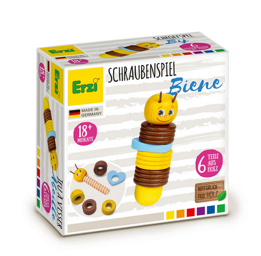 Screw-turning Game Bee - Erzi