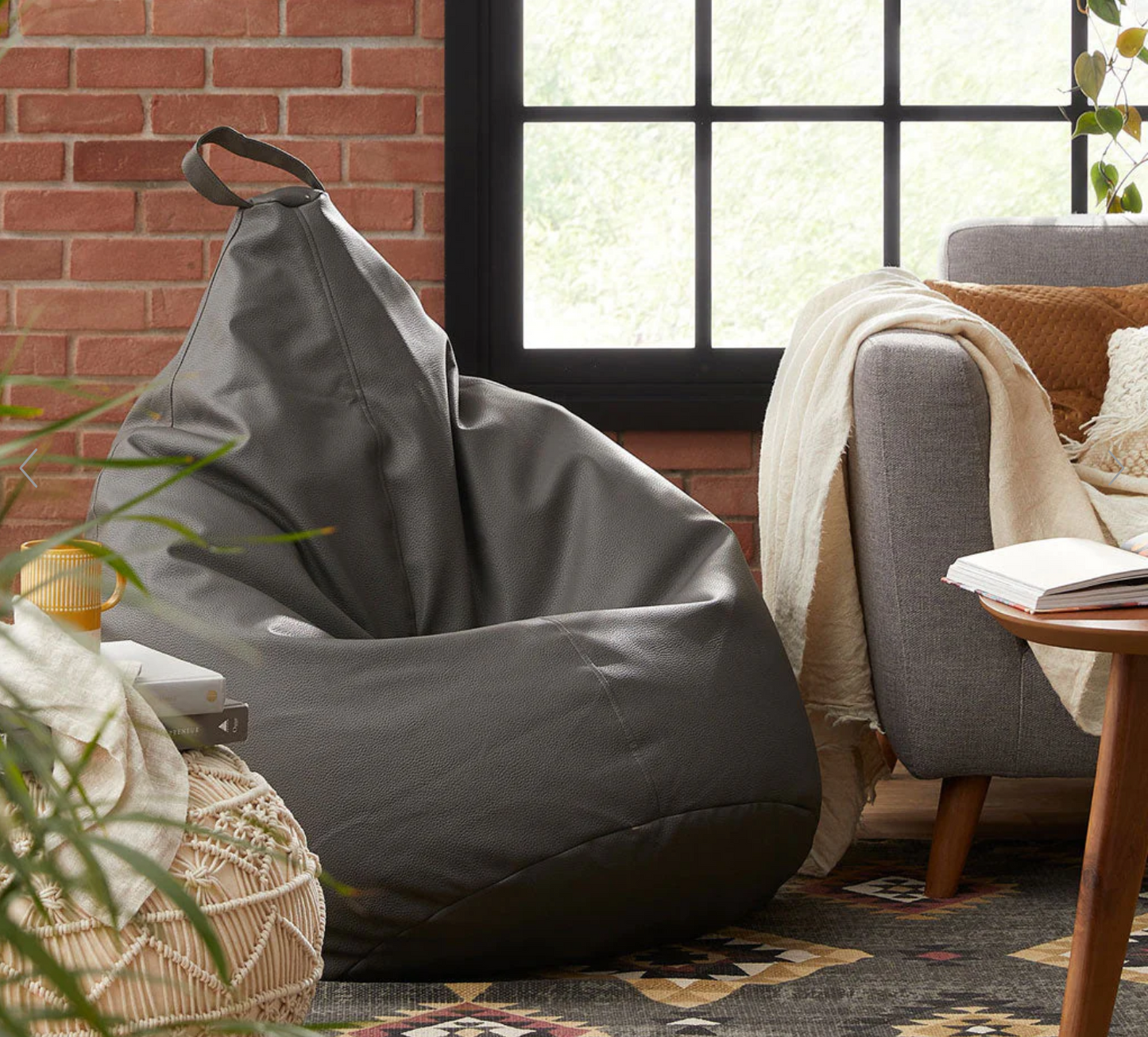 Sipi Faux Leather Beanbag by Norka Living