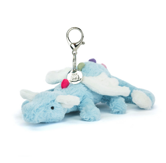 Sky Dragon Bag Charm by Jellycat