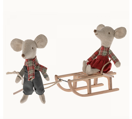 Sled, Mouse by Maileg