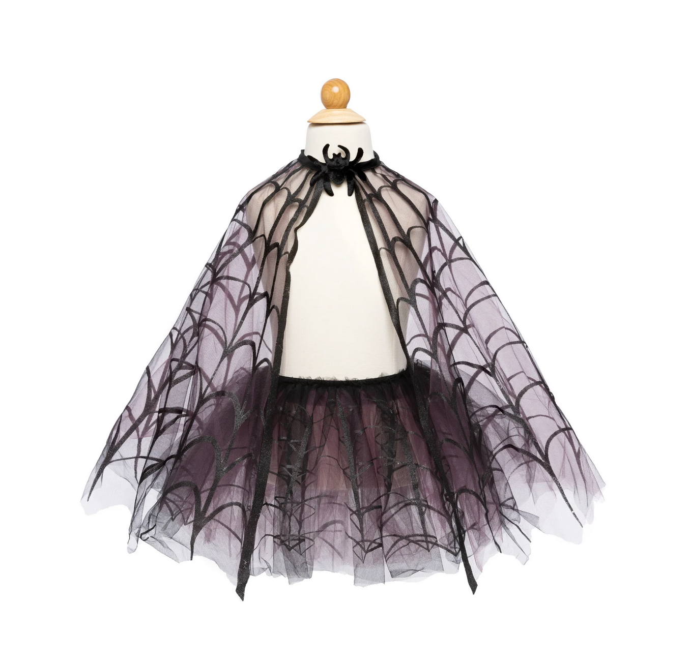 Spider Witch Tutu and Cape (4-6 Y) by Great Pretenders