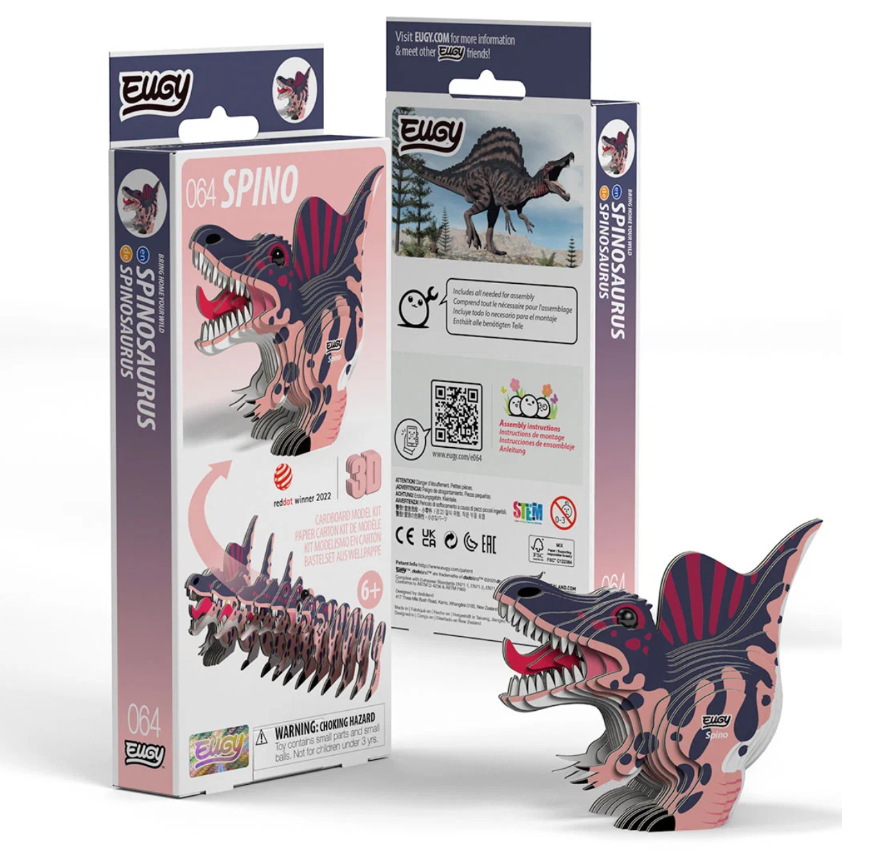 Eugy 3D Puzzle Spino