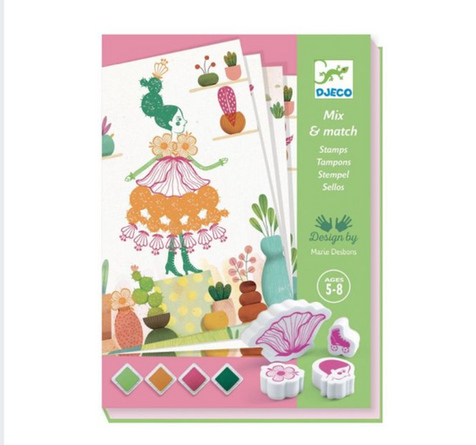 Stamps / Flower Girls by Djeco