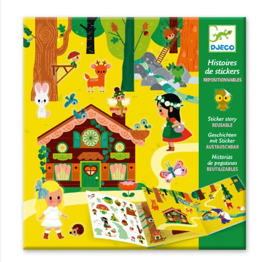 Sticker story  The Magical Forest by Djeco