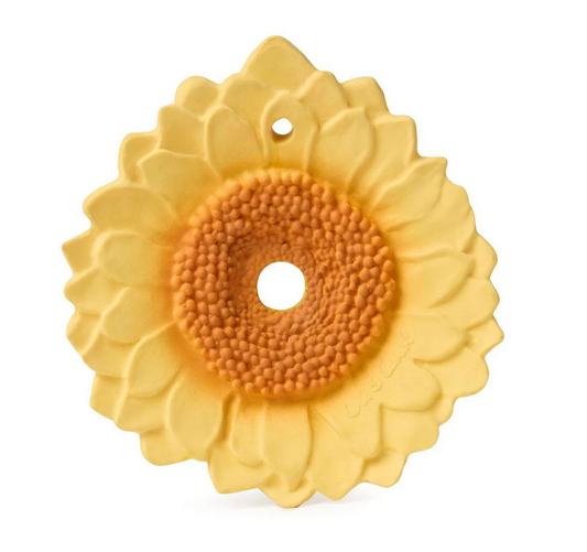Sun the Sunflower Baby Teether by Oli & Carol