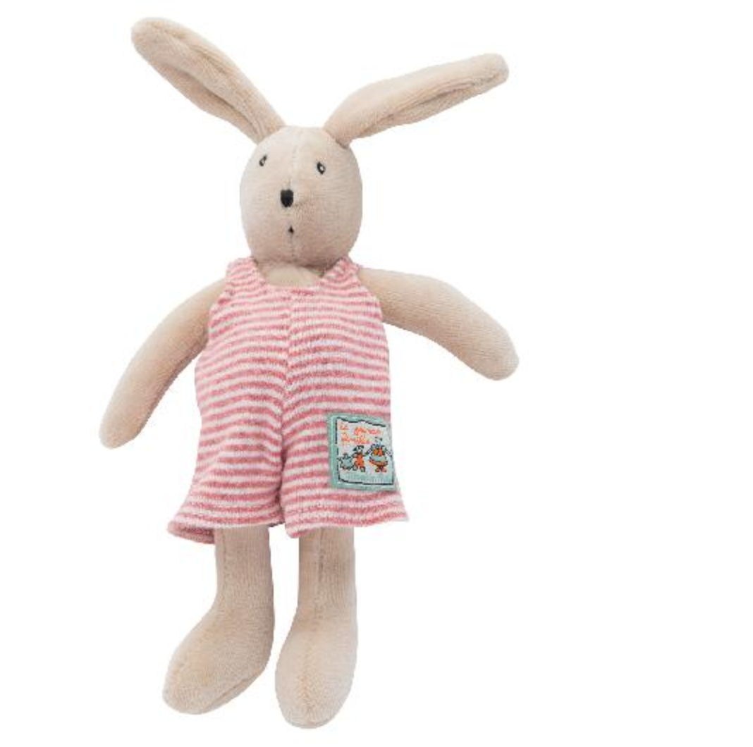 Grande Famille - Sylvain Rabbit Soft Toy, Mini (20 cm)  By Moulin Rot