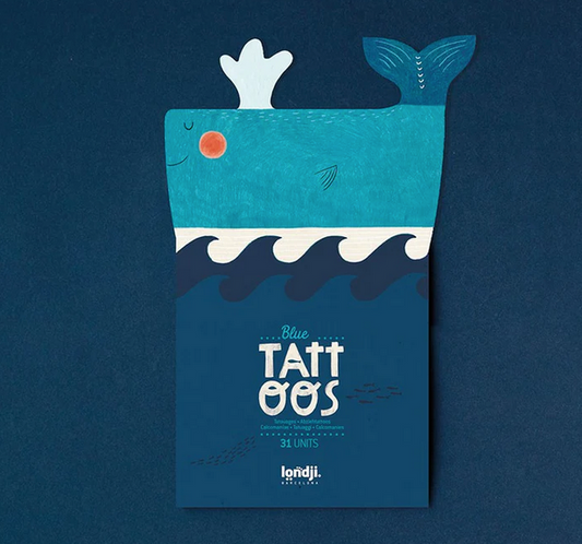 Tattoos - Blue by Londji