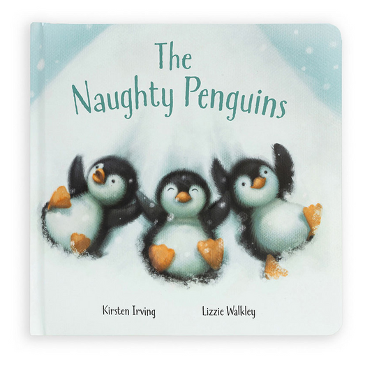 The Naughty Penguins Book by Jellycat