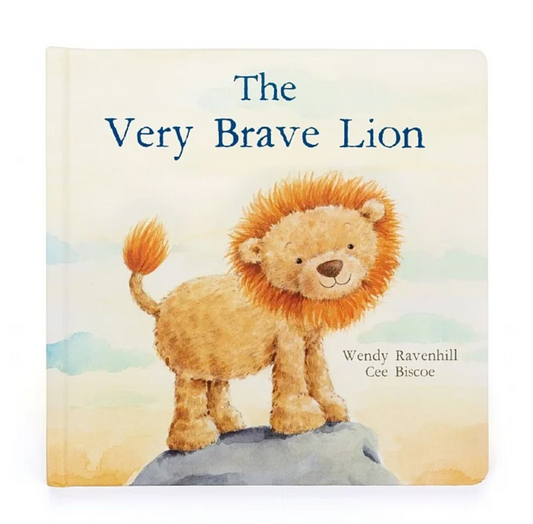 The Very Brave Lion Book by Jellycat