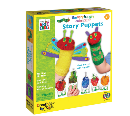 The Very Hungry Caterpillar Story Puppets by Faber-Castell