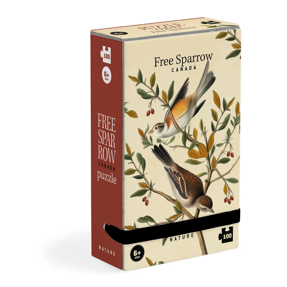 Tiny Puzzle Free Sparrow Canada Nature by Londji