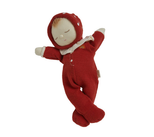 Dozy Dinkum - Toadstool Moppet - Red  - By Olli Ella