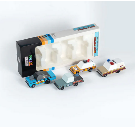 Toons Rust Patrol Race Car 4 Pack by Candylab