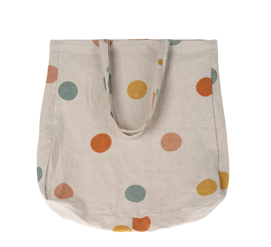 Tote Bag, Multi dots - Large by Maileg