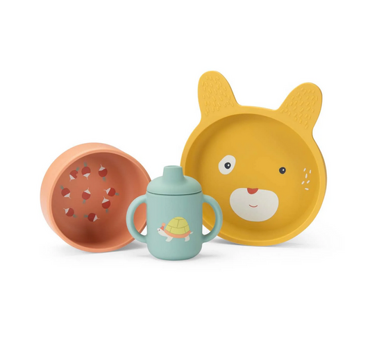 Trois Petits Lapins - Baby Dish Set