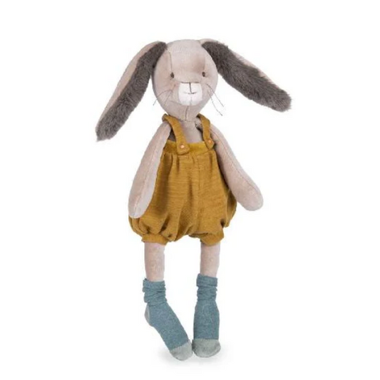 Trois Petits Lapins - Ochre Rabbit Soft Toy By Moulin Roty