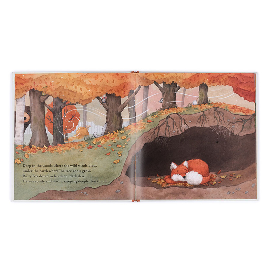 Warm in the Storm Book by Jellycat