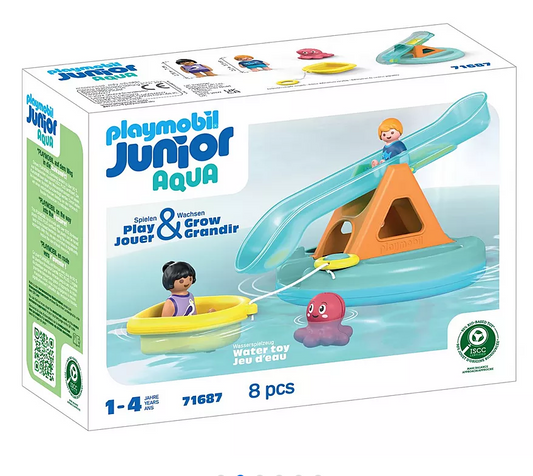 JUNIOR AQUA: Water Seesaw with Boat by Playmobil