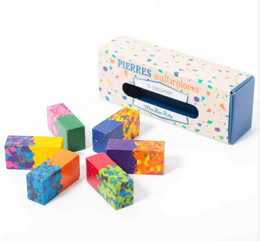 Wax Crayon Blocks - Moulin Roty