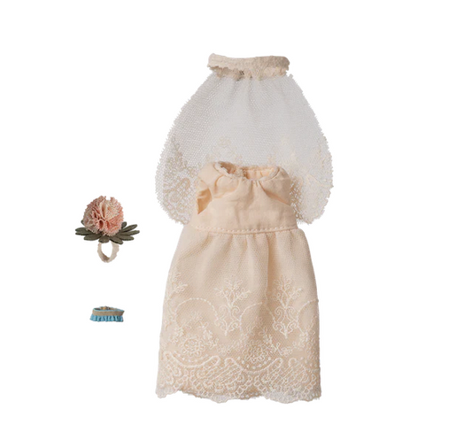 Wedding dress , Mum mouse  by Maileg