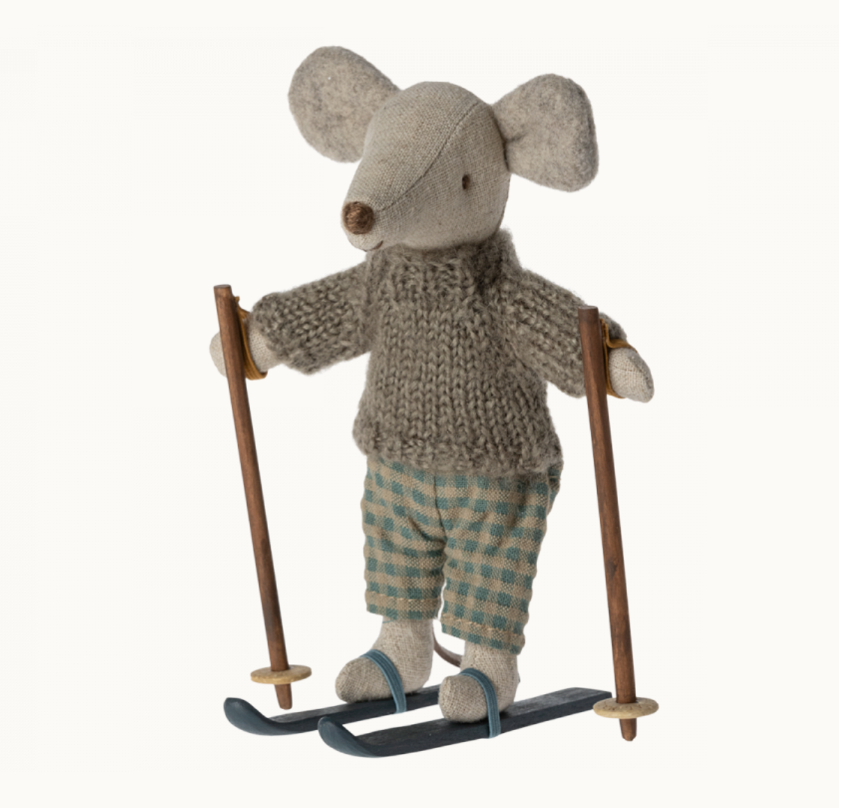 Winter mouse with ski set, Big brother by Maileg
