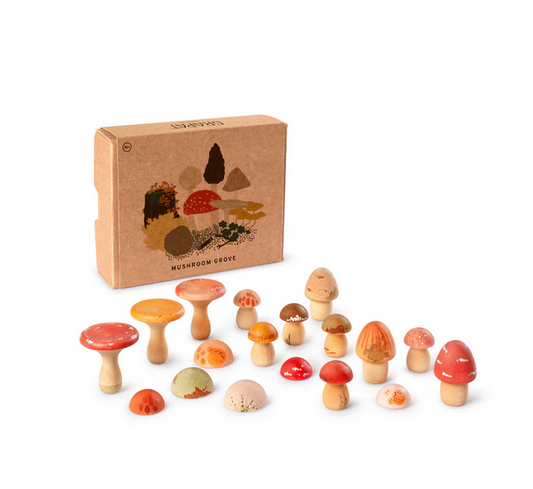 Wood Mushroom Grove by Grapat