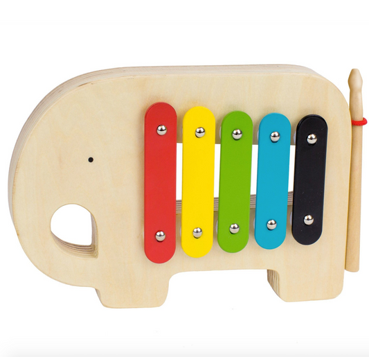 Wooden Elephant Xylophone by Petit Collage