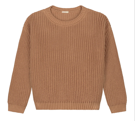 YUKI Chunky Knitted WOMEN'S Sweater - BISCUIT