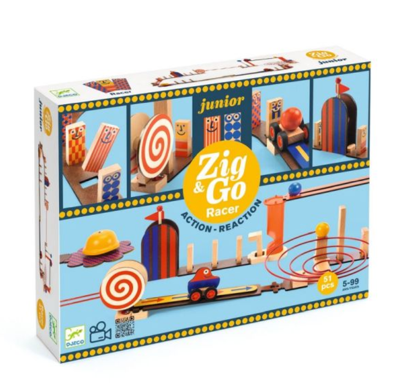 Zig & Go Junior / Racer - 51 pcs by Djeco