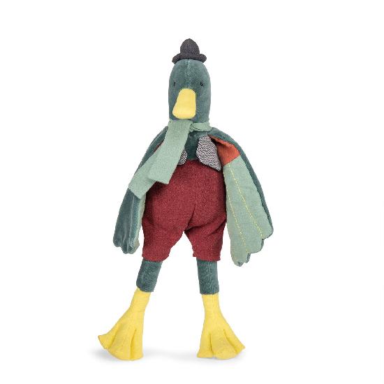 Pomme Des Bois - Simonet Duck Soft Toy By Moulin Roty