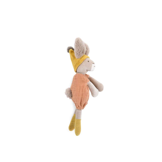Trois Petits Lapins - Clay Rabbit Little Soft Toy  By Moulin Roty