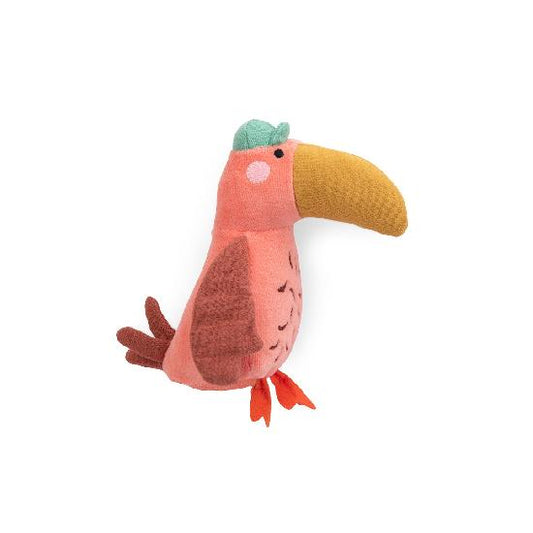 Les Toupitis - Toucan Rattle By Moulin Roty