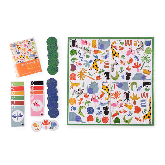 Les Toupitis - Find And Seek Game  By Moulin Roty