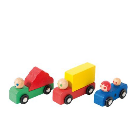 Vroom Dans la Ville - Cars and Truck Set by Moulin Roty
