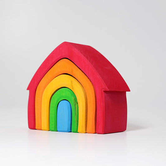 House, multi-coloured (5 pcs) By GRIMM'S
