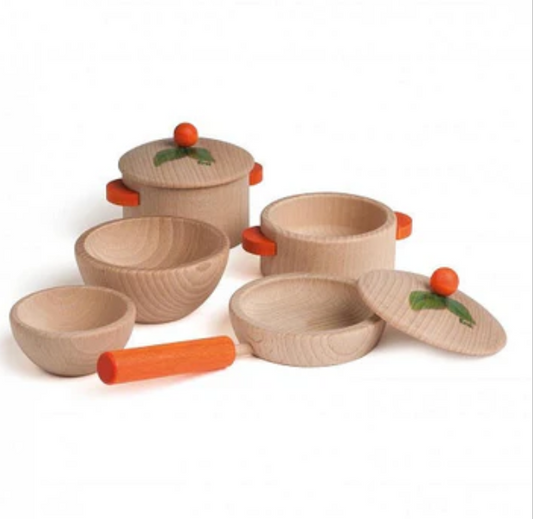 Tableware - Wood Cooking Set by Erzi